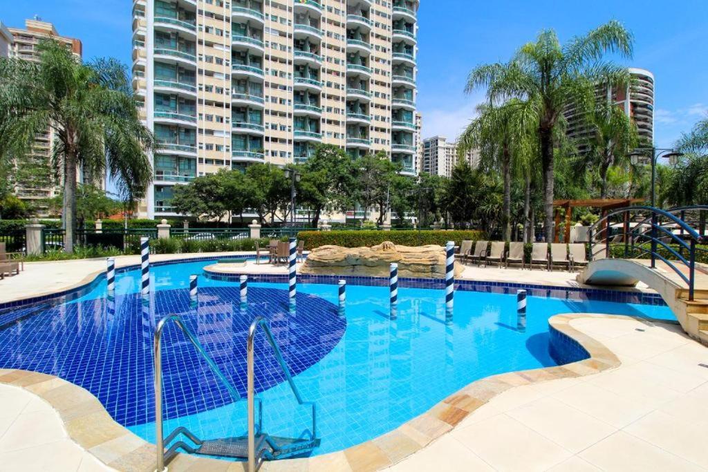 Barra Da Tijuca - 508 - De Frente Para Maravilhosa Piscina - Estacionamento Gratuito - Academia Comphania Atletica - Balsa Para Praia Gratis - Microondas - Geladeira Grande - Recepcao 24Horas - Wi-Fi - Com Pia Rio de Janeiro Exterior foto